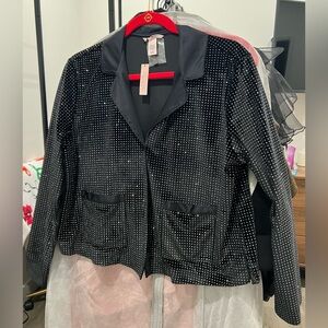 Victoria's Secret Black Blazer Jacket